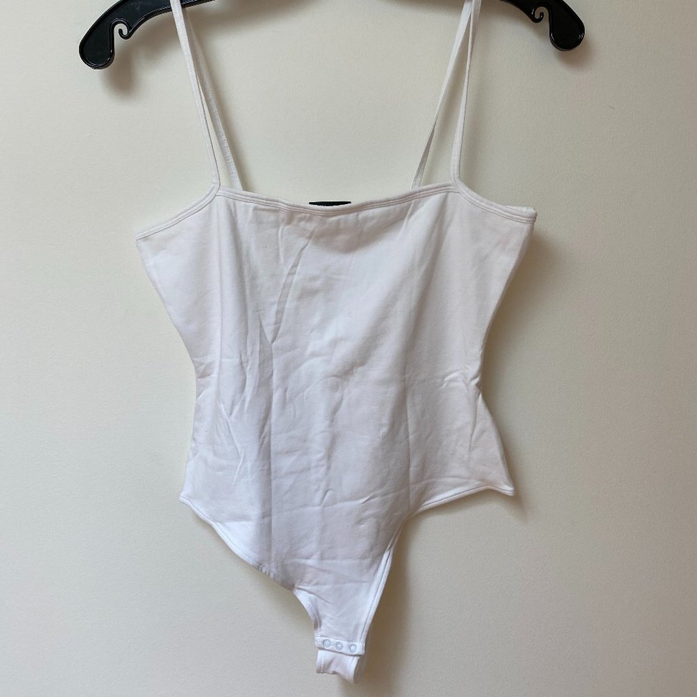 ATM white bodysuit